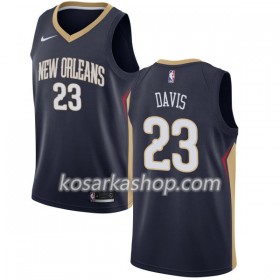 Dres New Orleans Pelicans Anthony Davis 23 Nike 2017-18 Navy Swingman